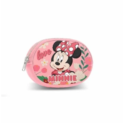 Image of Disney Minnie Mouse Garden Pill Coin Purse, Pink, 12 x 8.5 cm