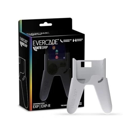 Image of Evercade TATE Grip for the EXP and R White