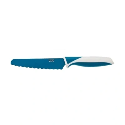 Image of KiddiKutter Training Knife (Blue) Lightweight Easy Grip Stainless Steel Children&#039;s Safe BPA Free Dishwasher 3yr+