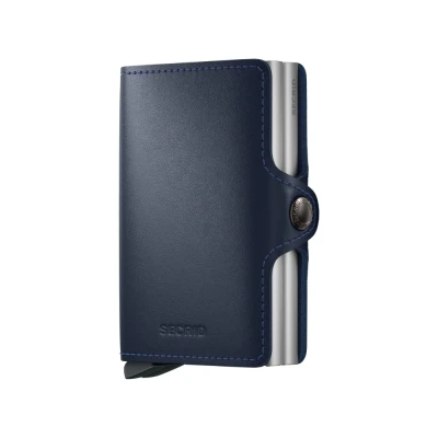 Image of Secrid Twinwallet Original Navy Free engraving