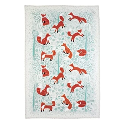 Image of Ulster Weavers Foraging Fox Tea Towel