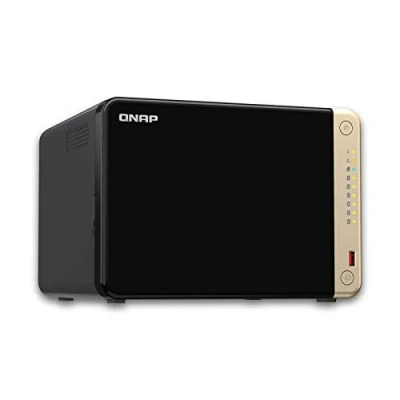 Image of QNAP TS 664 8G 6 Bay, Intel Quad core CPU, 2 x M.2 Slots, 2.5GbE Desktop NAS, 8GB RAM