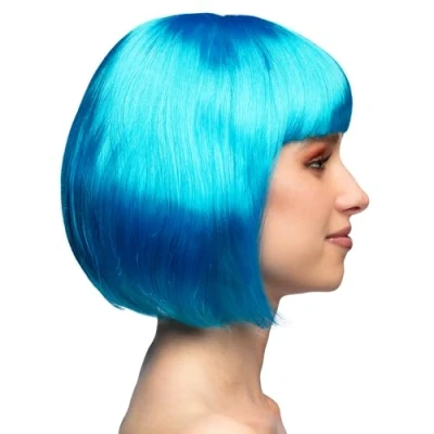Image of Boland 85897 Short Cabaret Wig Blue