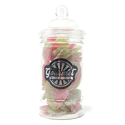 Image of Sour Melon Slices Victorian Gift Jar by The Gourmet Sweet Company