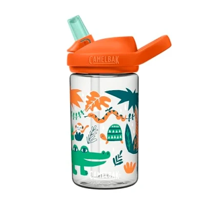 Image of CamelBak Eddy+ Kids Everyday Water Bottle Strong Drop Proof Design BPA Free Leak Dishwasher Safe 400ml