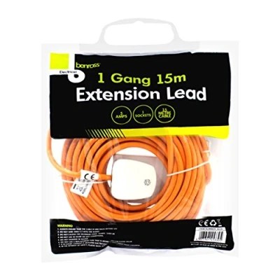 Image of Benross 1 Way 15m Extension Lead 5A