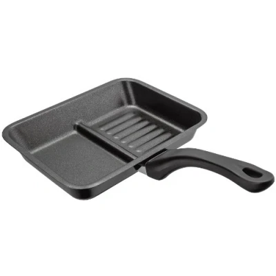 Image of Judge PP507 Speciality Double Grill pan, Aluminium, Black