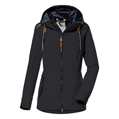 Image of G.I.G.A. DX GS 3 WMN JCKT 38205 000 Women&#039;s Functional Outdoor Jacket with Hood Dark Navy Size 10