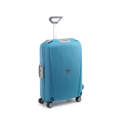 Image of RONCATO Light Trolley Medium Hard 4 Wheels with TSA Lock, Dimensions 68 x 48 27 cm, Weight: 3.8 kg, Emerald, Media, Wheel Suitcase