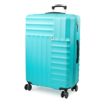 Image of Pierre Cardin Large Suitcase 30 Inch Hard Sided Travel Lightweight Luggage TSA Locks 4 Dual Spinner Wheels Hold Check in Case CL898 (Teal, Large)