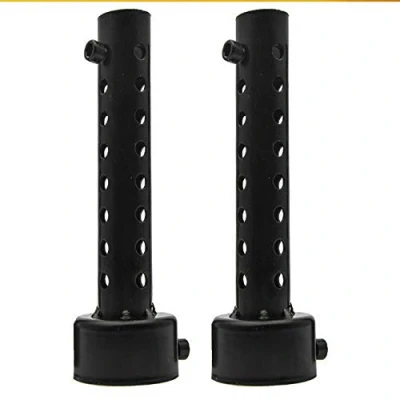 Image of MASO 2PCS 48mm Universal Motorcycle Exhaust Silencer Motorbike Muffler Can Insert Baffle Black