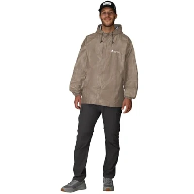 Image of FROGG TOGGS Men&#039;s Ultra lite2 Waterproof Breathable Rain Jacket, Khaki, XXL