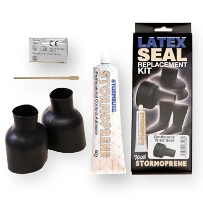 Image of Stormsure Latex Wrist Seal Repair Kit (Bottle Neck Shape) Extend Your Dry Suit&#039;s Life with Easy or Replacement