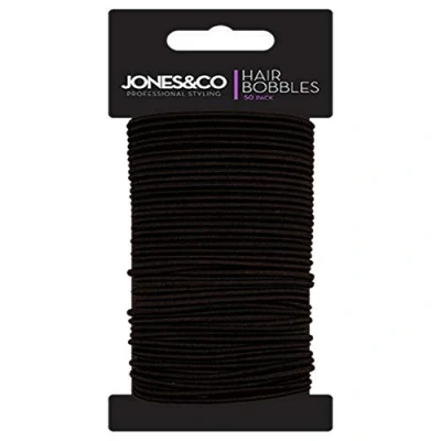 Image of 50 x Pack Snag FREE Thin Elastic Ladies Hair Bands Bobbles School Girls Ponytail Holders Unisex Daily Everyday Care Casual Beauty Stylist Accessories Gentle Black Blonde Brown UK P&amp;P (BROWN)