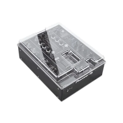 Image of Decksaver Cover for Pioneer DJ DJM 250 MK2 &amp; 450 Super Durable Polycarbonate Protective lid in Smoked Clear Colour, Made The UK DJs&#039; Choice Unbeatable Protection