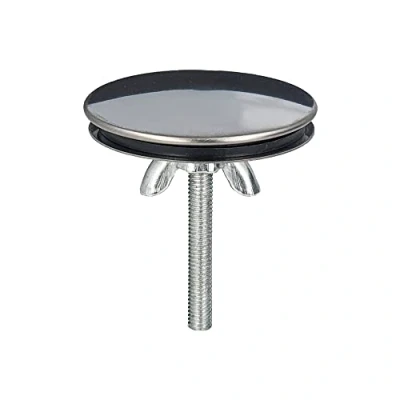 Image of tecuro Tap Hole Stopper, Stainless Steel Polished, Diameter 40 mm