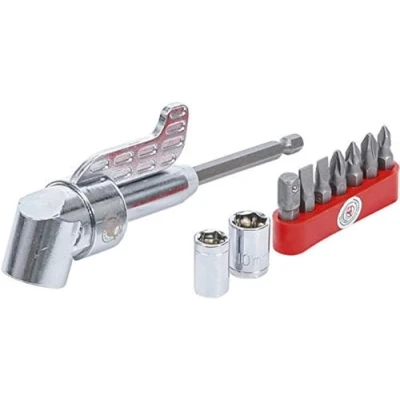 Image of BGS Diy 20801 Offset Screwdriver Attachment for Drills 10 pcs.