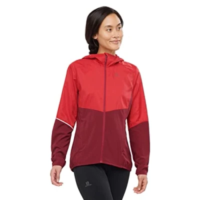 Image of Salomon Agile Women&#039;s Windbreaker Jacket Trail Running Hiking