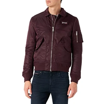 Image of Schott NYC 210100rs Bombers, Dark Burgundy, L