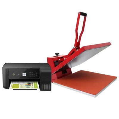 Image of MonsterShop PixMax 50cm Clam Heat Press &amp; Printer