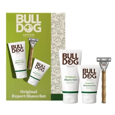 Image of Bulldog Skincare Men&#039;s Gift Set Original Expert Shave