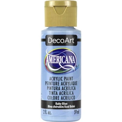 Image of DecoArt Americana Acrylic Multi Purpose Paint, Baby Blue