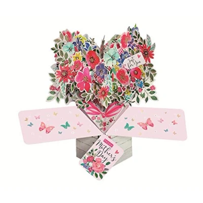 Image of Happy Mother&#039;s Day Bouquet Pop Up Greeting Card Second Nature 3D Cards MPOP023