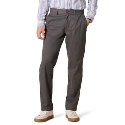 Image of Amazon Essentials Men&#039;s Straight Fit Wrinkle Resistant Flat Front Chino Trouser, Grey, 30W / 30L