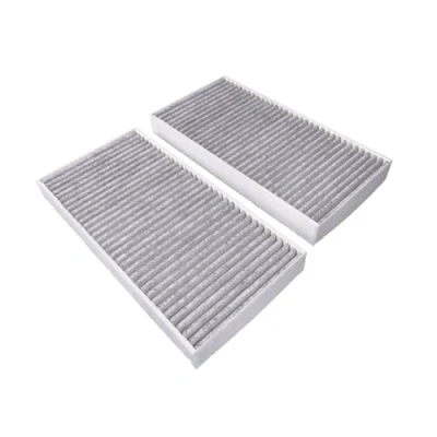 Image of 272770001R, 272772951R, 272772972R, 272778773R, 8660003086 Filter set, cabin air BLUE PRINT ADR162511 RENAULT: LAGUNA 3 Grandtour