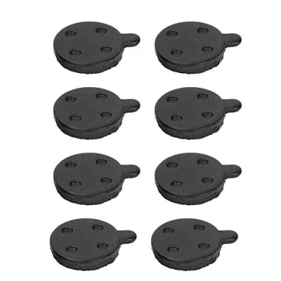 Image of Bicycle Disc Brake Pads, 4 Pairs Bike Semi Metallic Pads Spare Rotor Pad Replacement Parts for 10in Electric Scooter