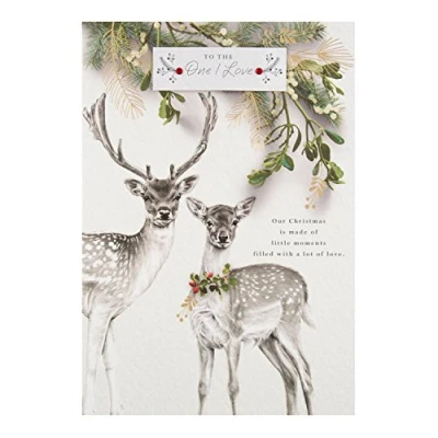 Image of Hallmark Medium One I Love &quot;Little Moments&quot; Christmas Card
