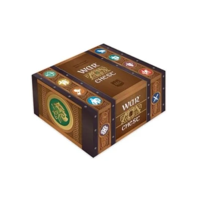 Image of Alderac Entertainment Group War Chest Tile Placement game in English for age 14+ Strategic and Battle 2 4 Players Use Armies Place all the Control Markers