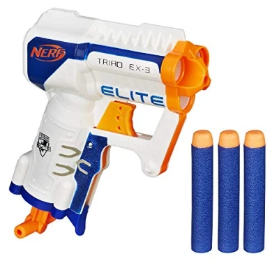 Image of NERF A1690 N Strike Elite Triad EX 3 Blaster, Multicolor