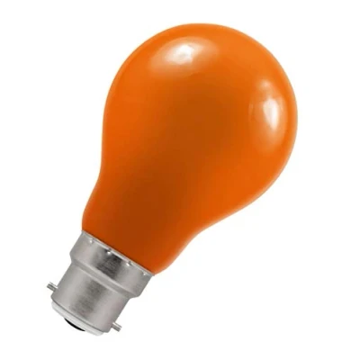 Image of Crompton LED GLS Coloured Amber 1.5W BC B22d