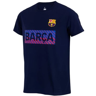 Image of FC Barcelona Official Collection T Shirt Football Boys&#039; Size 10 Years