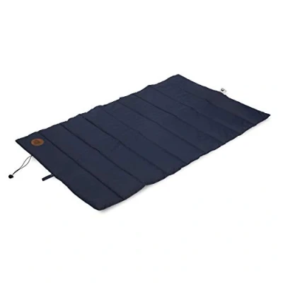 Image of Petface Roll Up Travel Bed for Dog, Navy Blue