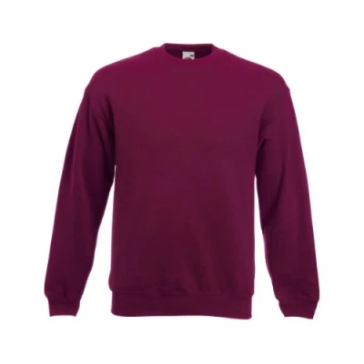 Image of Fruit of the Loom Men&#039;s 62 202 0 Pullover Sweater, Burgundy, L