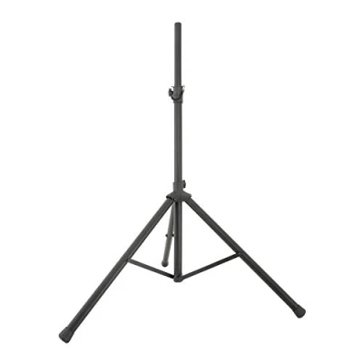 Image of Thor PA Speaker Stand Black Single Heavy Duty 35mm Disco DJ Tripod
