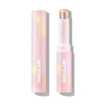 Image of SHEGLAM Crystal Jelly Glaze Eye Shadow Eyeliner Brightener Pencil with Brush Long Lasting Shimmer Champagne Gleam