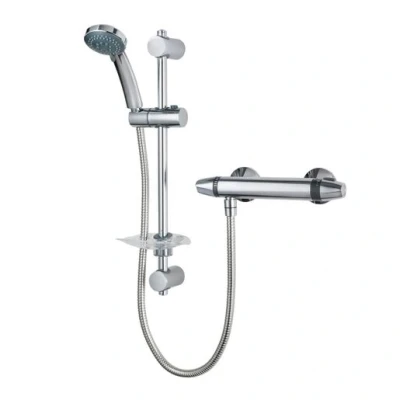 Image of Triton Exe Thermostatic Bar Mixer Shower with Adjustable Head UNEXTHBM