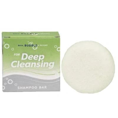 Image of Bath Bubble &amp; Beyond Solid Shampoo Bar Gift Boxed 50g (Green Deep Cleansing)