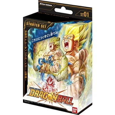Image of BANDAI TRADING CARD GAME starter set IC Cardass Dragon Ball first [ST01], 1 ungraded card, Cardstock, Unisex, Anime theme