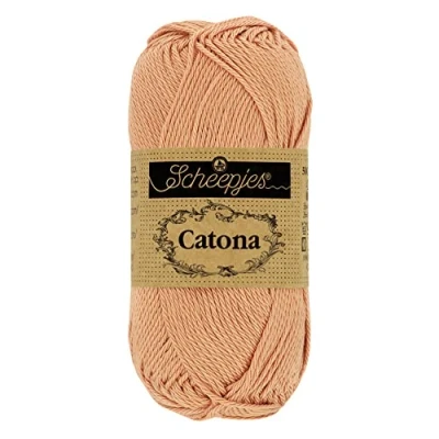 Image of Scheepjes Catona 502 Camel Yarn 20x25g