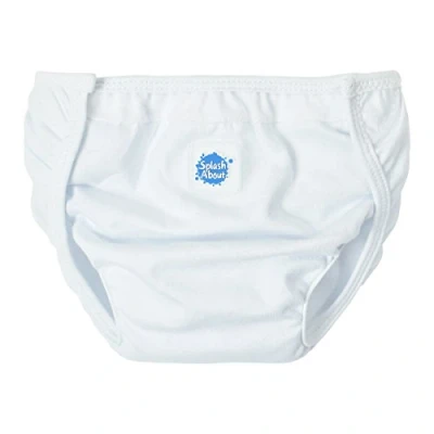 Image of Splash About Nappy Wrap 0 4 Months, White