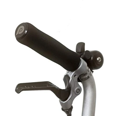 Image of Foam M/H/S Grips + Handlebar Plugs for BROMPTON BLACK