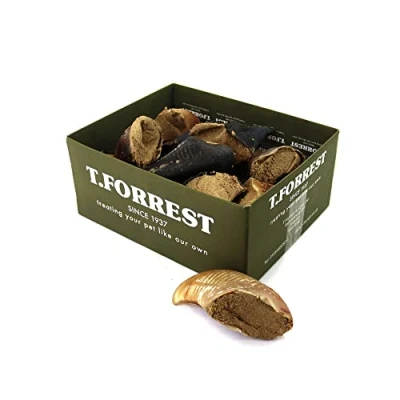 Image of T. Forrest British Meat Filled Hooves x20 For Dogs, 100% Natural Treats, Long Lasting Grain Free Chew
