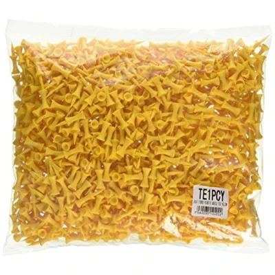 Image of Longridge Castle Golf Tees (Yellow, 25mm, 1000 Pieces Bulk)