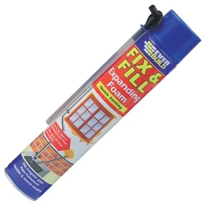 Image of Everbuild Fix &amp; Fill Expanding Foam, 750ml