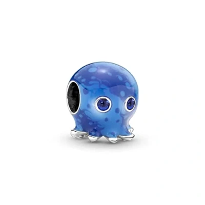 Image of Pandora Ocean Bubbles &amp; Waves Octopus Charm 791698C01