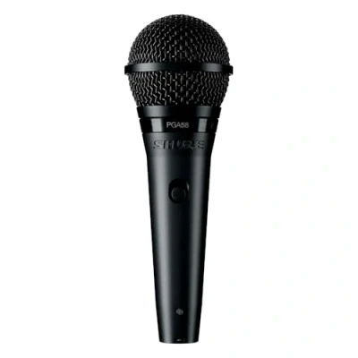 Image of Shure PGA58 LC Cardioid Dynamic Vocal Microphone
